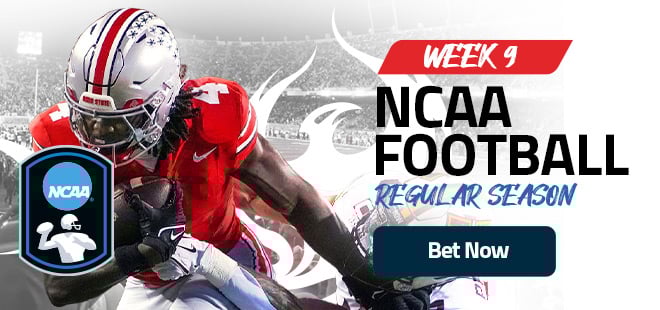 NCAA Football Regular Season Week 9