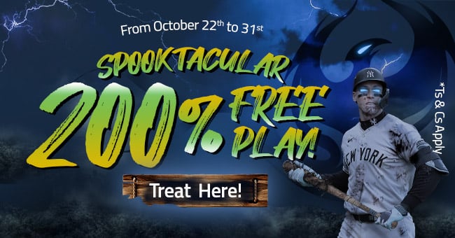 Spooktacular 200% Free Play!