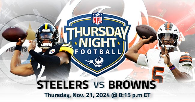 NFL TNF - WEEK 12 - Pittsburgh Steelers vs Cleveland Browns