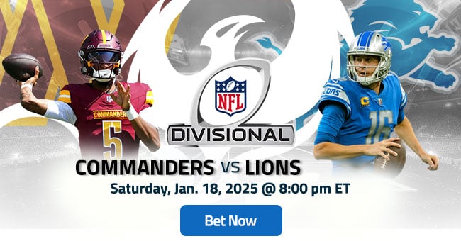 NFL - Divisional Round NFC Commanders vs Lions